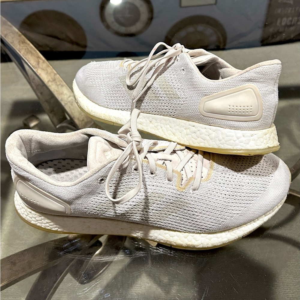 Adidas PureBoost DPR - Men's Size 12.5 Shoes - Grey Athletic Running Sneakers